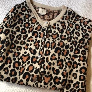 Cheetah Cardigan size S